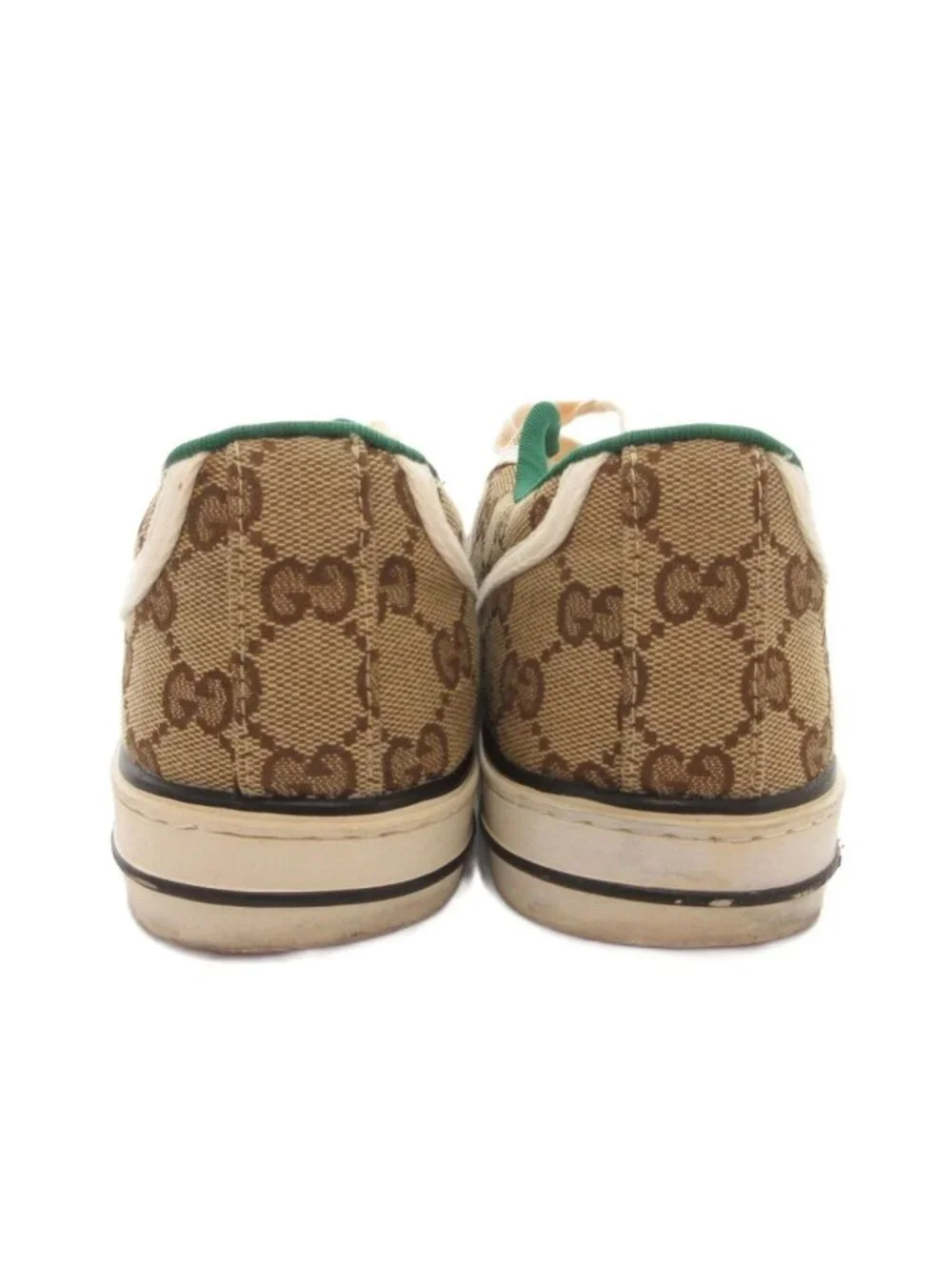 Gucci Sneakers Low Cut Sherry Line GG Canvas Beige